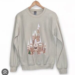 Disney Gingerbread Castle Sweetshirt
